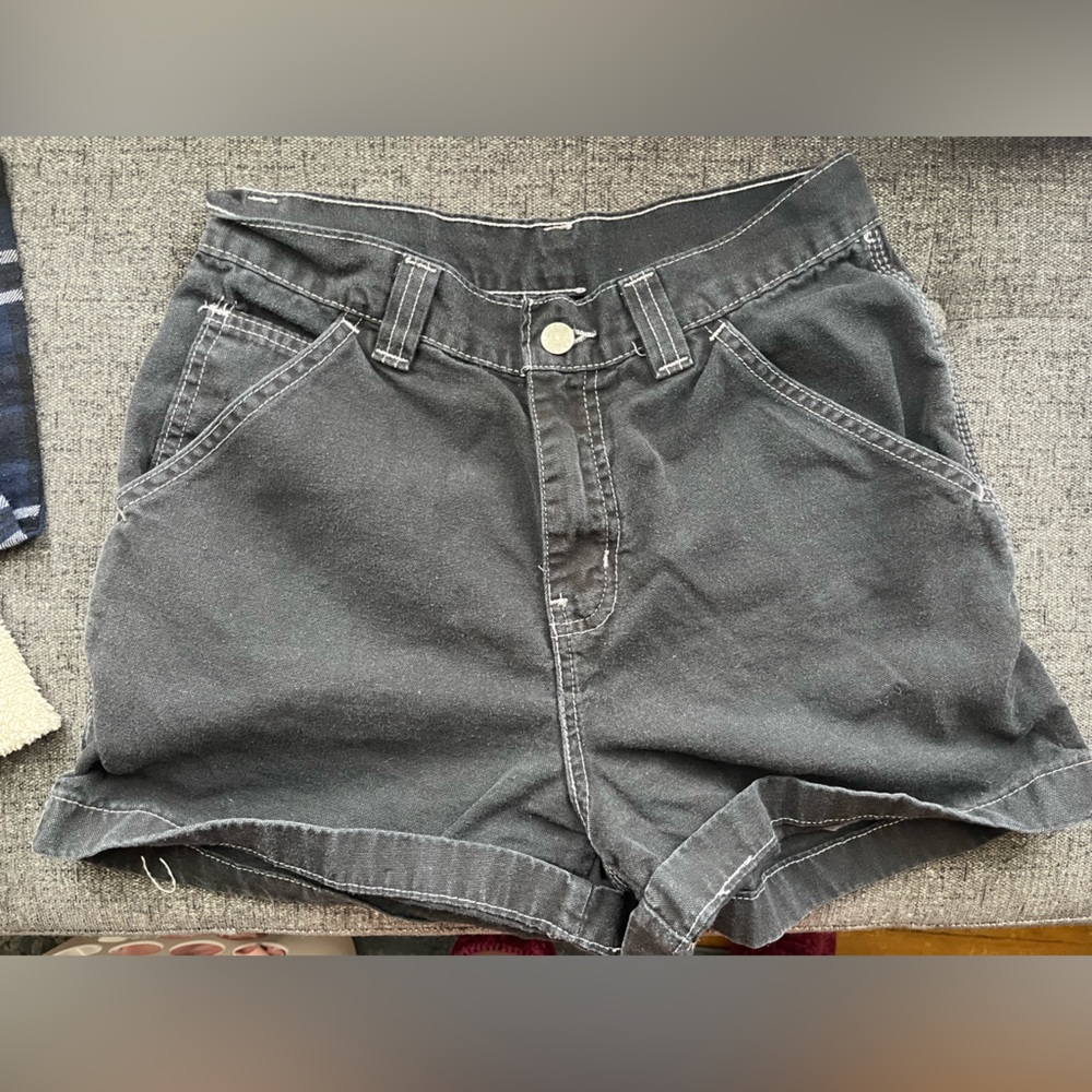 Vintage black cargo shorts